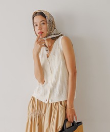 BAYFLOW | カットフリンジニットベスト(ベスト)