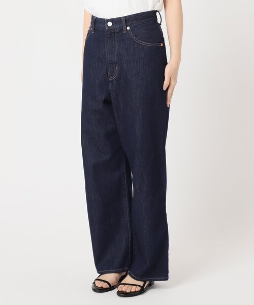 追加3 ULTライトデニムハイライズルーズ5PKT（デニムパンツ）｜OUTDOOR