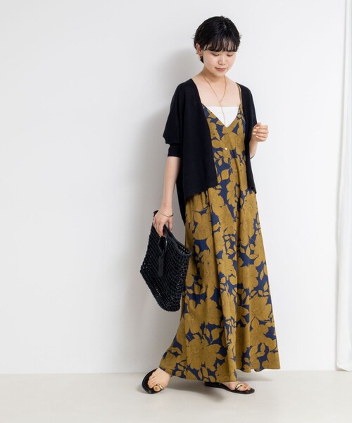 Marimoさま ARTS&SCIENCE ブラック シフォンワンピース Marimoさま たつ ARTS&SCIENCE ブラック シフォンワンピース