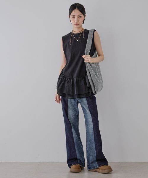 JEANASIS（ジーナシス）の「フェイクスエードパーツチョーカー/570660（チョーカー・レディース・ブラウン/ブラック/ブラック系その他/ベージュ・FREE）」の15枚目の写真