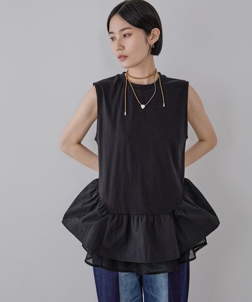 JEANASIS（ジーナシス）の「フェイクスエードパーツチョーカー/570660（チョーカー・レディース・ブラウン/ブラック/ブラック系その他/ベージュ・FREE）」の14枚目の写真