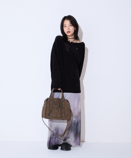 JEANASIS（ジーナシス）の「フェイクスエードパーツチョーカー/570660（チョーカー・レディース・ブラウン/ブラック/ブラック系その他/ベージュ・FREE）」の18枚目の写真