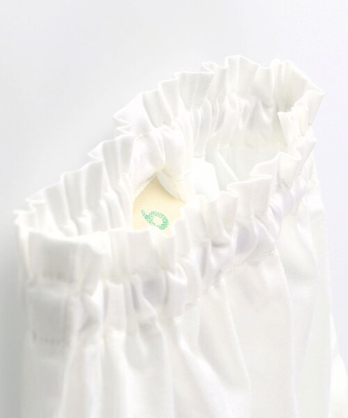 BRANSHES(ブランシェス)の「【おそろい】スカラップレーストップス&ボトムスセット(その他ベビーウェア・キッズ・オレンジ/アイボリー・70/80)」の9枚目の写真