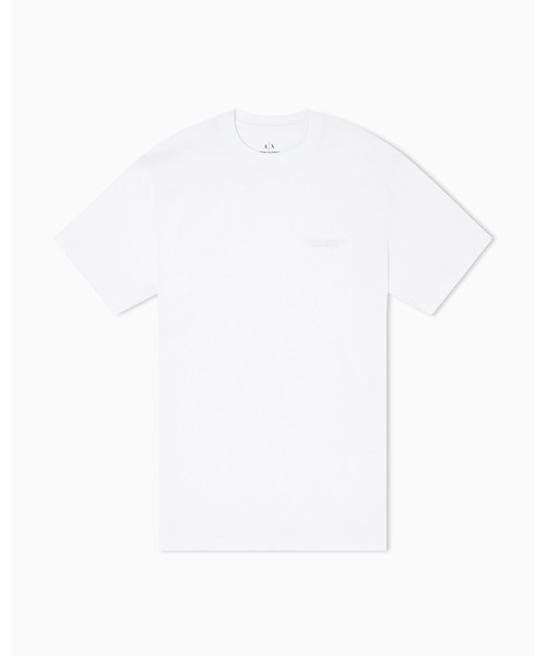ARMANI EXCHANGE(アルマーニエクスチェンジ)の「【A|X アルマーニ エクスチェンジ】AXロゴ 半袖クルーネックTシャツ/REGULAR(Tシャツ/カットソー・メンズ・ホワイト/チャコールグレー/ブラック・X-LARGE/LARGE/MEDIUM/SMALL/X-SMALL/XX-LARGE)」の11枚目の写真
