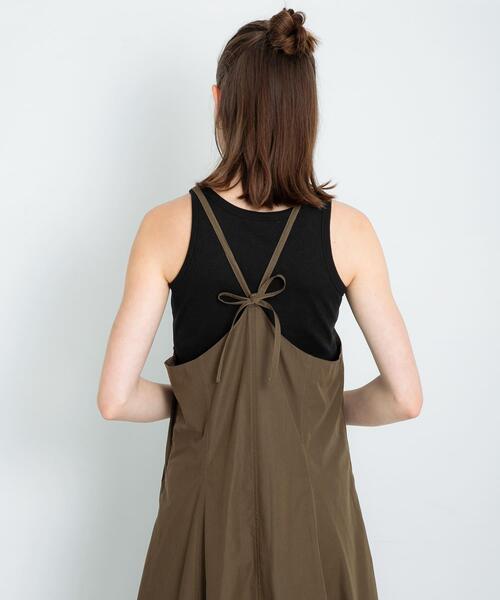 URBAN RESEARCH Sonny Label(アーバンリサーチサニーレーベル)の「バルーンヘムキャミワンピース(ワンピース・レディース・ブラウン系その他/ブラック・FREE)」の5枚目の写真