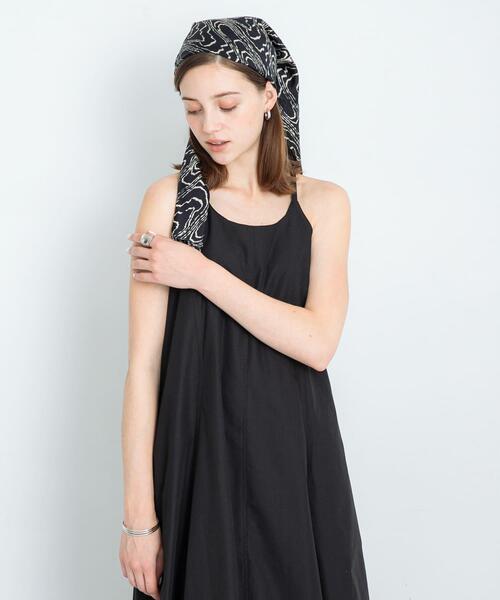 URBAN RESEARCH Sonny Label(アーバンリサーチサニーレーベル)の「バルーンヘムキャミワンピース(ワンピース・レディース・ブラウン系その他/ブラック・FREE)」の17枚目の写真