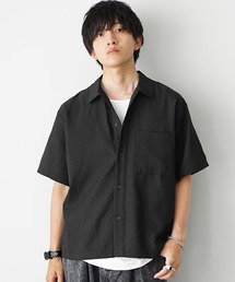 MinoriTY | 【MinoriTY】リネンタッチルーズシャツ オーバーサイズ ルーズフィット メンズ 夏服(シャツ/ブラウス)