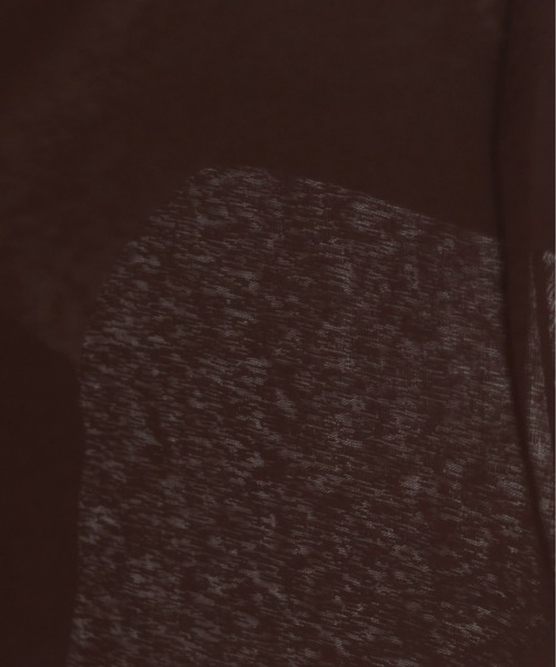 ANGIE（アンジー）の「着丈が選べる シアー スラブ ロンT（Tシャツ/カットソー・レディース・ブラック/ワイン/チャコールグレー/ベージュ/ホワイト/ダークブラウン・MEDIUM/MT）」の22枚目の写真