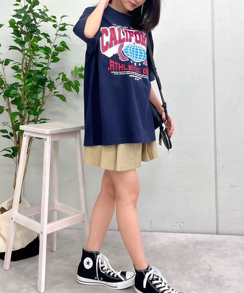 RGY(アールジーワイ)の「【RGY】CALIFORNIAビッグシルエットTシャツ(Tシャツ/カットソー・メンズ・ネイビー/ホワイト/ブラック・MEDIUM/LARGE)」の22枚目の写真