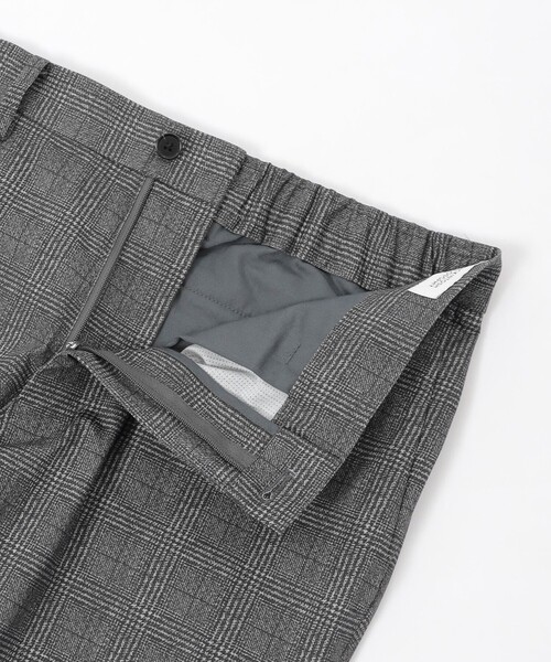 MACKINTOSH PHILOSOPHY（ﾏｯｷﾝﾄｯｼｭ ﾌｨﾛｿﾌｨｰ）の「テーラードジャージーパンツ ツイル/チェックプリントメッシュ（その他パンツ・メンズ・チャコールグレー/ネイビー/グレー/ブルー系その他7・42/40/38）」の14枚目の写真
