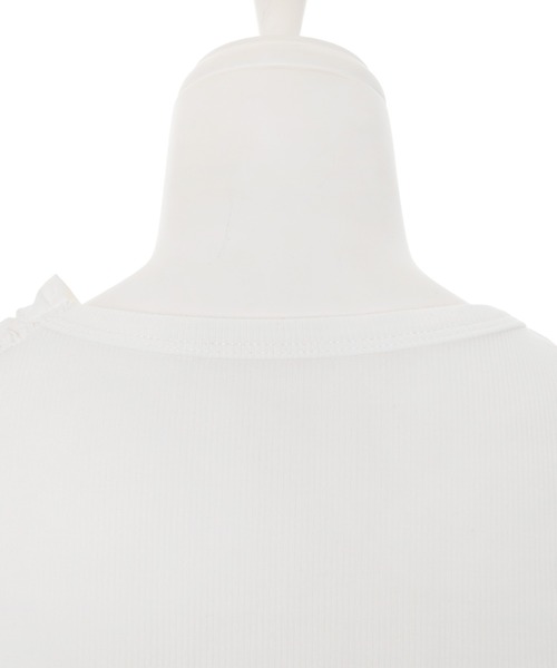 Narcissus(ナルシス)の「リボンタンクトップ《動画あり》(タンクトップ・レディース・ホワイト/ブラック・FREE)」の10枚目の写真