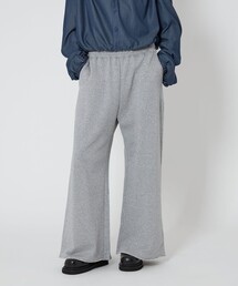 ASTRAET | ＜ASTRAET＞ラメ ウラケ スウェットワイドパンツ(その他パンツ)