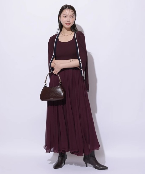 Mystrada（マイストラーダ）の「プリーツメロードッキングワンピース