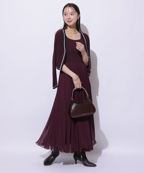 Mystrada プリーツメロードッキングワンピース