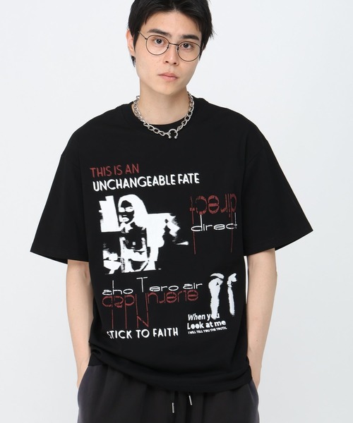 3.3 Field Trip （3.3フィールドトリップ）の「3.3 Field Trip／クラシックモチーフＴ（Tシャツ/カットソー・メンズ・ホワイト/ブラック・LARGE/MEDIUM）」の6枚目の写真