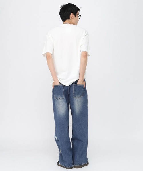 3.3 Field Trip （3.3フィールドトリップ）の「3.3 Field Trip／クラシックモチーフＴ（Tシャツ/カットソー・メンズ・ホワイト/ブラック・LARGE/MEDIUM）」の11枚目の写真