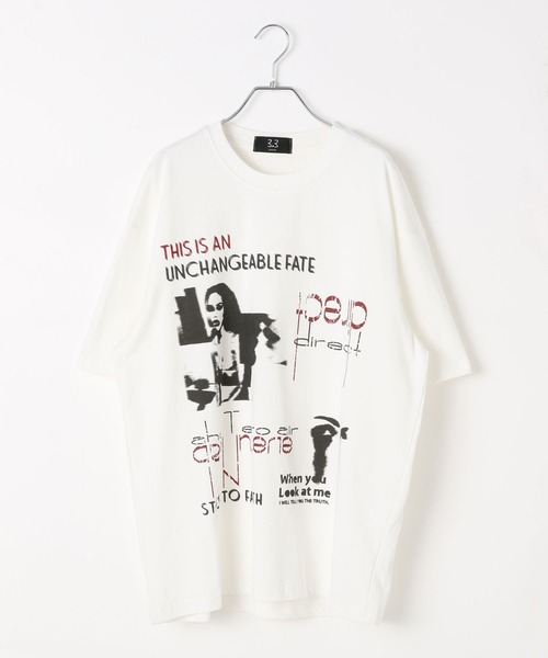 3.3 Field Trip （3.3フィールドトリップ）の「3.3 Field Trip／クラシックモチーフＴ（Tシャツ/カットソー・メンズ・ホワイト/ブラック・LARGE/MEDIUM）」の15枚目の写真