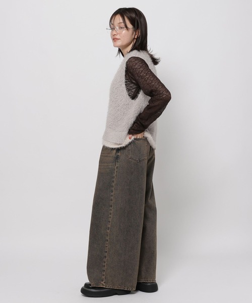 レイヤードフェザーベスト（ベスト）｜niko and（ニコアンド）の