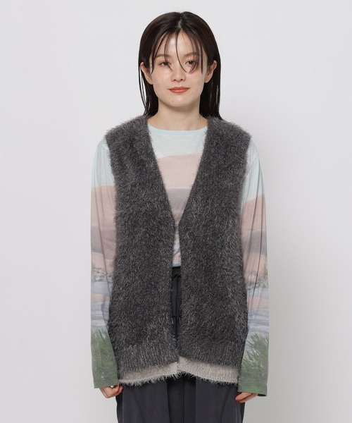 ニコアンド ベスト niko and JEANS 2025AW】デニムワークベスト（ベスト）｜niko