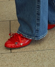 Scrap Book | 【MAISON MAVERICK PRESENTS】Patent Lace-Up Pumps(パンプス)