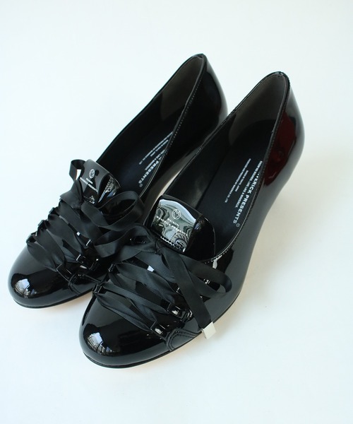 MAISON MAVERICK PRESENTS】Patent Lace-Up Pumps | 『Scrap Book