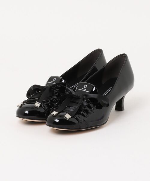 MAISON MAVERICK PRESENTS】Patent Lace-Up Pumps | 『Scrap Book