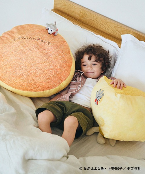 セール】チーズクッション[ねずみくんのチョッキ]（クッション