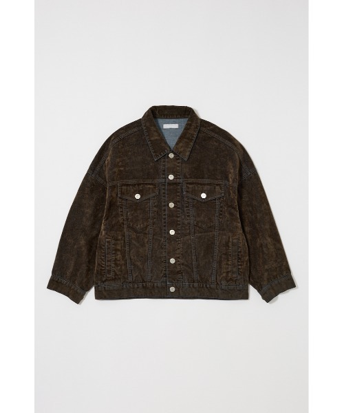 MOUSSY 【25年AW新作】OVERSIZED CORDUROY ジャケット セール】【25年AW新作】【セットアップ対応】OVERSIZED CORDUROY