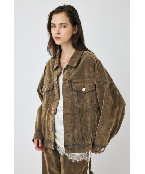 MOUSSY 【25年AW新作】OVERSIZED CORDUROY ジャケット セール】【25年AW新作】【セットアップ対応】OVERSIZED CORDUROY