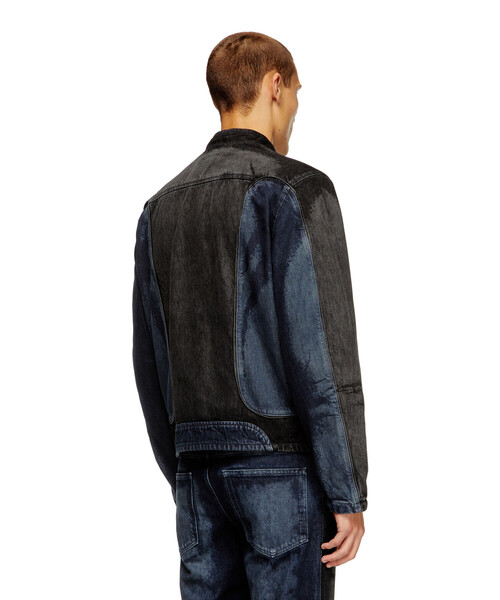 メンズ デニムブルゾン D-BLENK-S（デニムジャケット）｜DIESEL