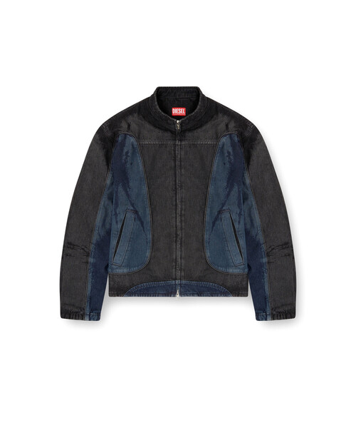 メンズ デニムブルゾン D-BLENK-S（デニムジャケット）｜DIESEL