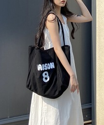 【SETUP7】ビッグロゴトートバッグ 幅42cm×高さ32cm×マチ75cm KNF144