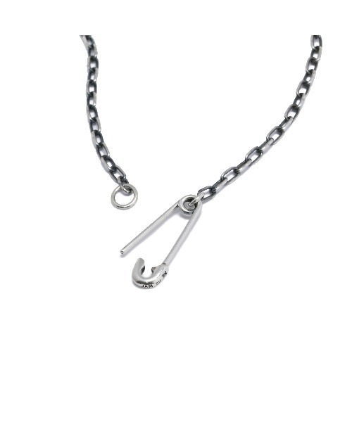 JAM HOME MADE（ジャムホームメイド）の「安全ピン ダイヤモンド チェーン ブレスレット XS メンズ レディース ユニセックス SILVER925（ネックレス・メンズ・シルバー・ONE SIZE）」の3枚目の写真