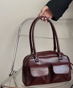 セール】【DAIRIKU / ダイリク】RENTON Enamel Boston Bag