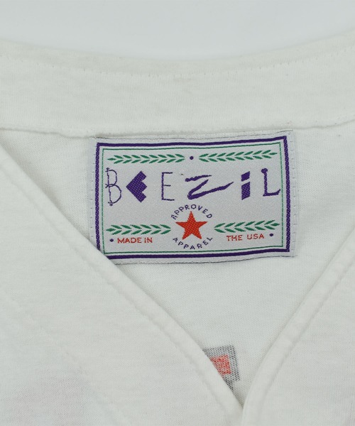 DISNEY VINTAGE（ディズニーヴィンテージ）の「【USED】90’s Disney “Mickey” ベースボールシャツ USA製（Tシャツ/カットソー・メンズ・ホワイト・X-LARGE）」の3枚目の写真