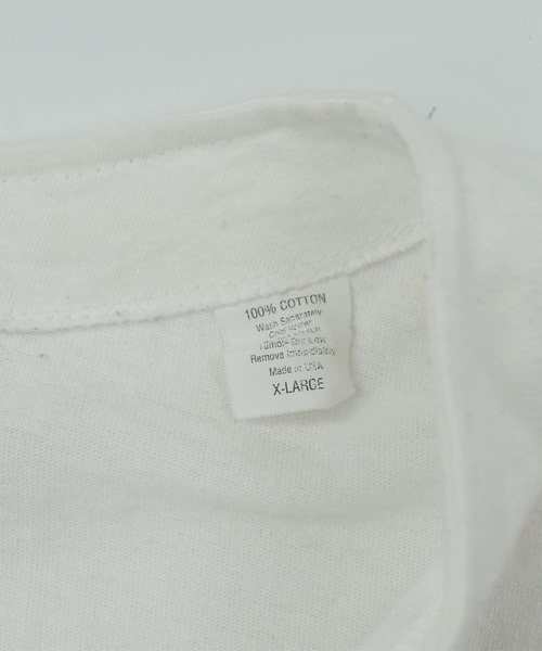 DISNEY VINTAGE（ディズニーヴィンテージ）の「【USED】90’s Disney “Mickey” ベースボールシャツ USA製（Tシャツ/カットソー・メンズ・ホワイト・X-LARGE）」の4枚目の写真