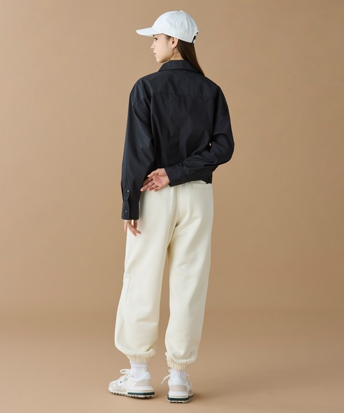 LACOSTE（ラコステ）の「ジップアップブルゾンシャツ（シャツ/ブラウス・レディース・ブラック/ベージュ・40/38/36/34）」の11枚目の写真