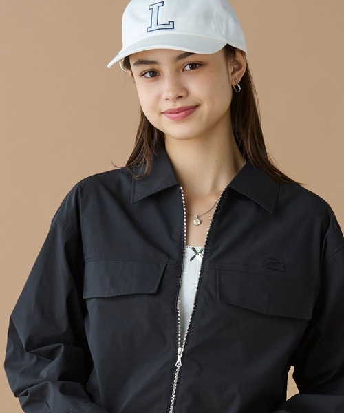 セール】ジップアップブルゾンシャツ（シャツ/ブラウス）｜LACOSTE
