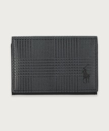 POLO RALPH LAUREN | エンボスレザー カードケース(名刺入れ)