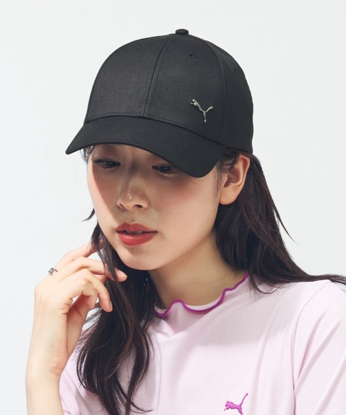 PUMA(プーマ)の「プーマ PUMA ESS メタル プーマ キャット BB キャップ(キャップ・レディース・ブラック・57cm)」の6枚目の写真