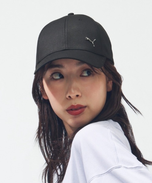 PUMA(プーマ)の「プーマ PUMA ESS メタル プーマ キャット BB キャップ(キャップ・レディース・ブラック・57cm)」の3枚目の写真