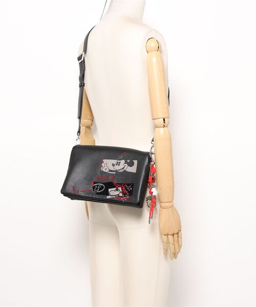 Desigual(デシグアル)の「ミッキーマウスプリントショルダーバッグ ミニ ブラック(ハンドバッグ・レディース・ブラック・FREE)」の7枚目の写真