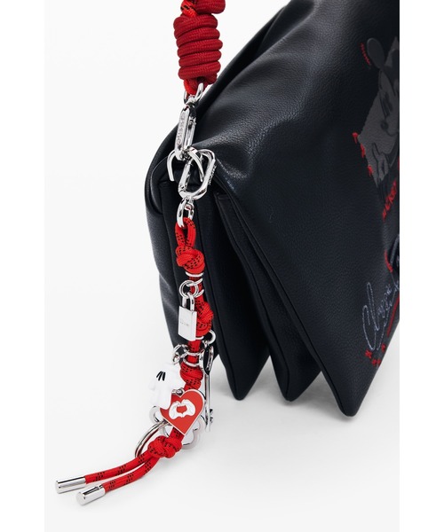 Desigual(デシグアル)の「ミッキーマウスプリントショルダーバッグ ミニ ブラック(ハンドバッグ・レディース・ブラック・FREE)」の11枚目の写真