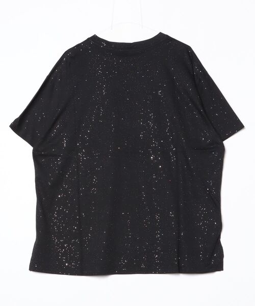 LETee(レティー)の「ロゴプリントビッグティーシャツ(Tシャツ/カットソー・レディース・ホワイト/ブラック・FREE)」の7枚目の写真