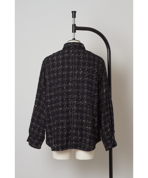 SHINYAKOZUKA（シンヤコヅカ）の「HIS WORK SHIRT（シャツ/ブラウス・メンズ・ブラック/オフホワイト・MEDIUM/X-SMALL/LARGE）」の6枚目の写真