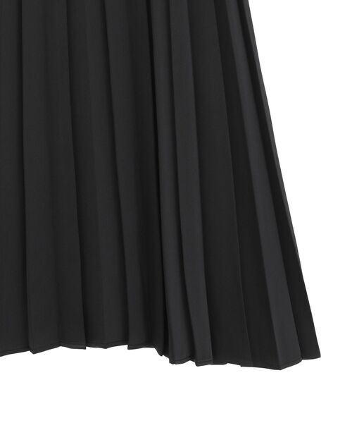 Green　Parks（グリーンパークス）の「サテン変形プリーツスカート（スカート・レディース・ブラウン/グリーン/ブラック/チャコールグレー・FREE）」の11枚目の写真