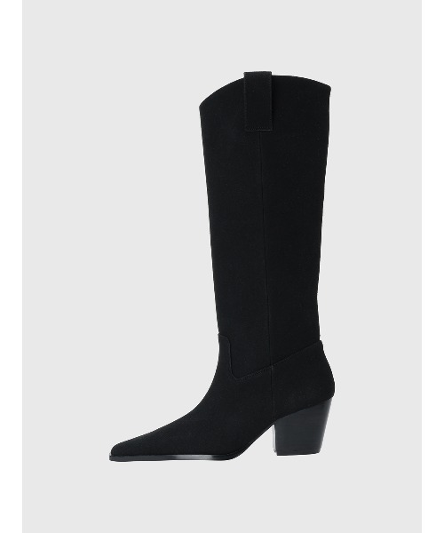 JOSE MOON(ジョゼムーン)の「WESTERN LONG BOOTS/ウエスタンロングブーツ(ブーツ・レディース・ブラック・35/37/39)」の6枚目の写真