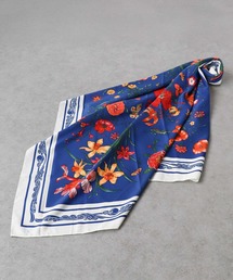 Three Four Time（スリーフォータイム）の「アレンジメントフラワー柄スカーフ（バンダナ/スカーフ）」