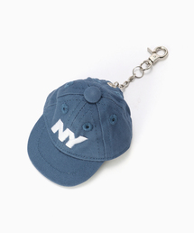 WISM(EBY)ONLY NY / I[j[[N NY Speed Logo Mini Hat Keychain(̑)