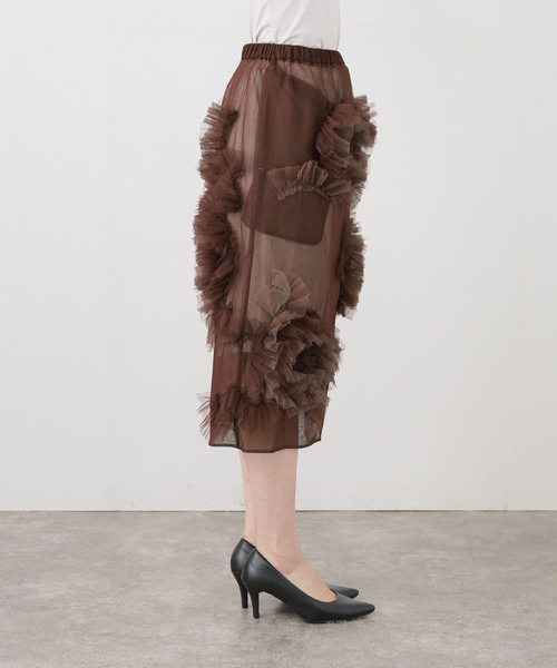 Viviano スカートドレス VIVIANO/ヴィヴィアーノ】《STUDIOUS別注》Detachable Skirt